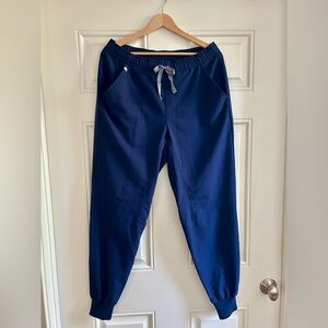 FIGS Navy Tansen Jogger Scrub Pants Men’s Medium Slim Fit Athleisure